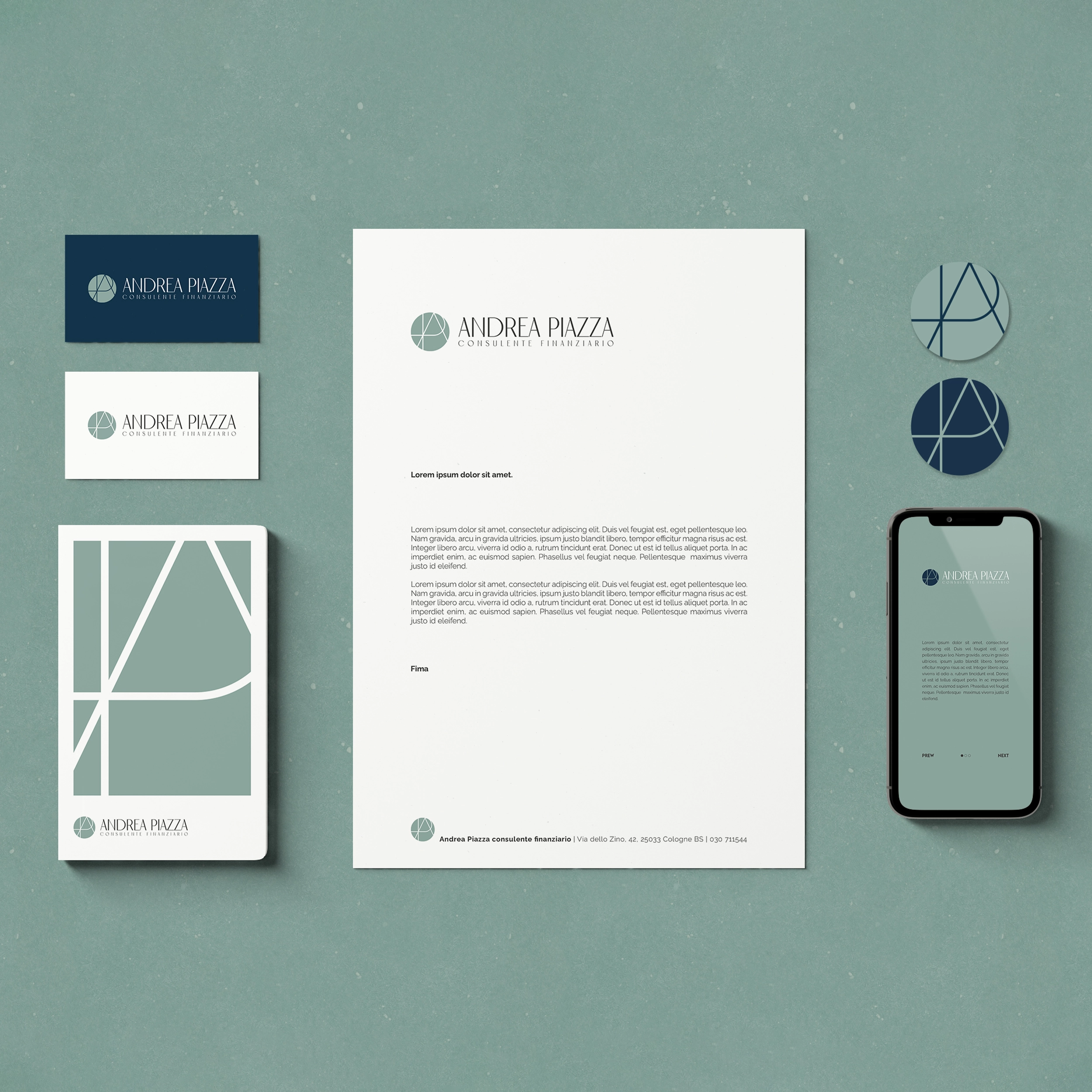 Logo, sito web e immagine coordinata per il personal brand| June Graph