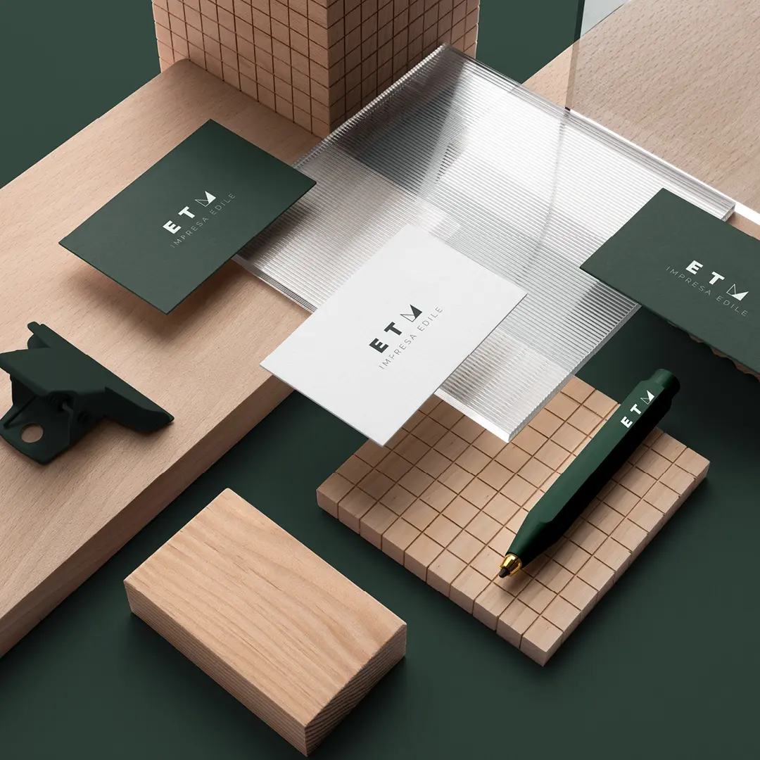 Elementi del logo di una ditta edile | June Graph