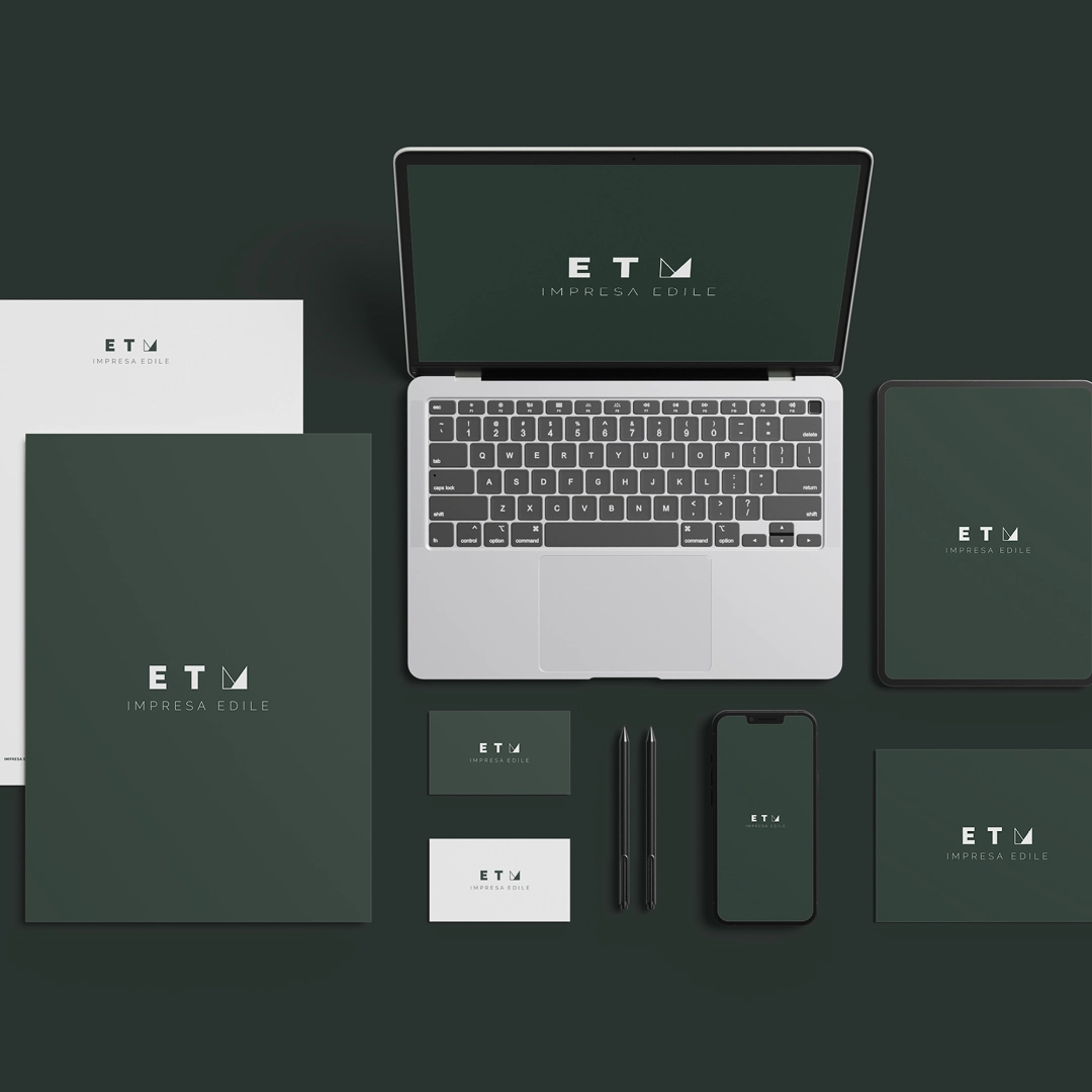 Logo e immagine coordinata per un’impresa edile | June Graph
